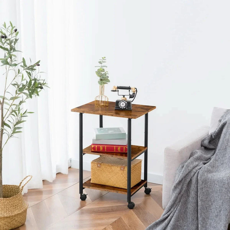 Denvir Printer Stand with Wheels - Craft Decor