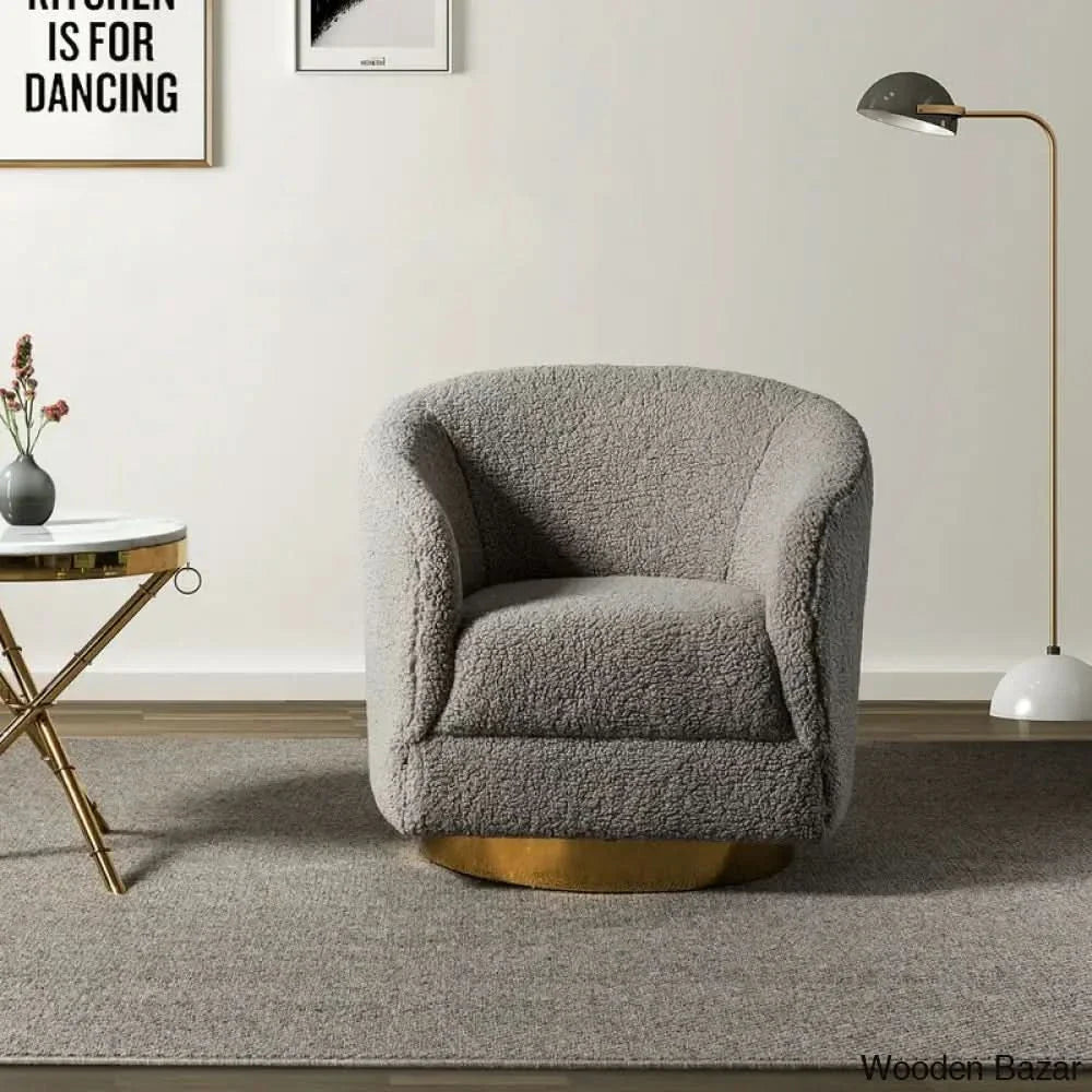 Swivel Barrel Chair-7