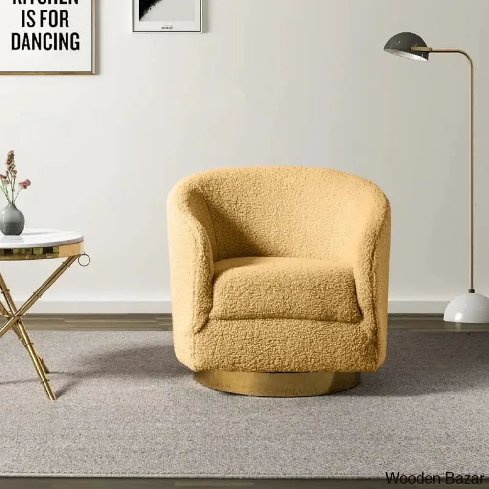 Swivel Barrel Chair-5