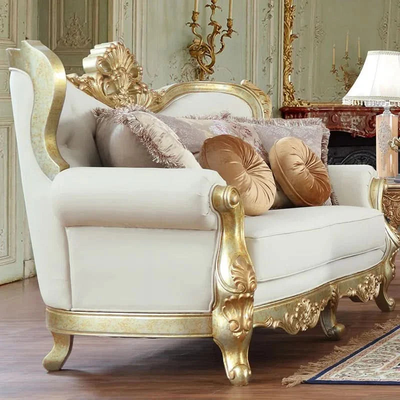 Diree 3 - Piece Living Room Luxury Sofa Set