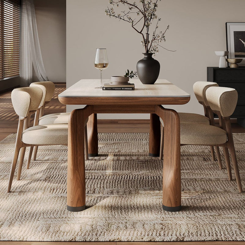 Rabito Luxury 4 seater dining table set - Craft Decor