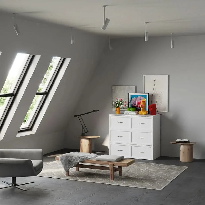 Murphy Bed Chest with Drawers For Home Office or Small Room