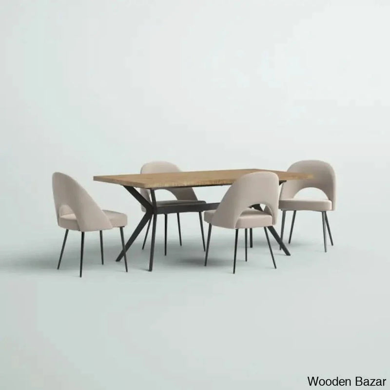 5 - Piece Trestle Dining Set