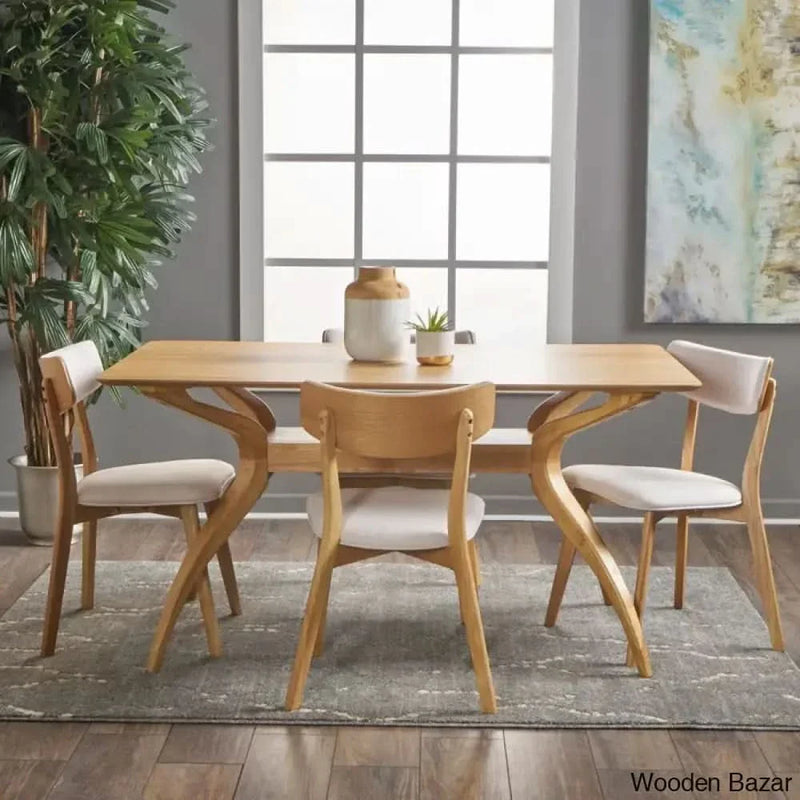 5 - Piece Trestle Dining Set