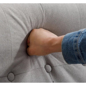 BuildHUB 1 Seater Gravelle Rocking Chair, Wood Rocking Chairs, Wooden Frame, Padded Lounge Chair, Living Room, Bedroom