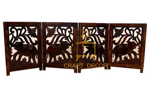 CRAFT DECOR Wooden Baby Safety Gate/Staircase Gate Kid Pet Safety Fence/Freestanding Fold-able Safety Gate for Child/Portable Safety Gate Extension/Wooden Pet Gate