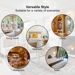 KRAFTEE Wooden Room Divider Partition-Foldable Wood Screen Divider for Office, Restaurant, Living Room, Bedroom, and Patti Design - Four Panels with Three Shelves-Black