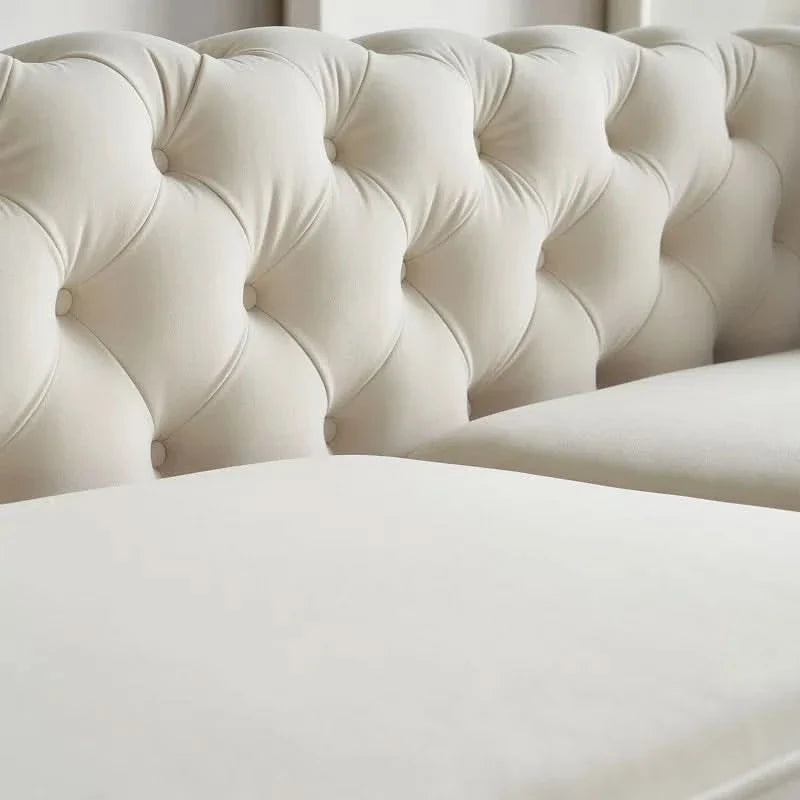 86 Widez Luxury Modern Tufted Sofa for Living Room Luxury Sofa Set