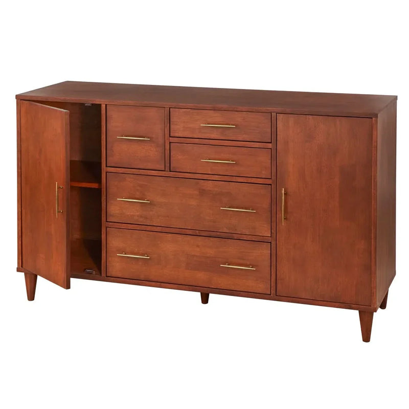 Multi-Functional Mid-Century Sideboard – Dining or Storage Solution