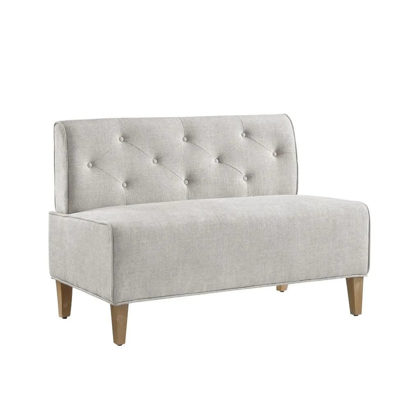 Upholstered/Faux Leather Modern Farmhouse Nook Bench - craft decor