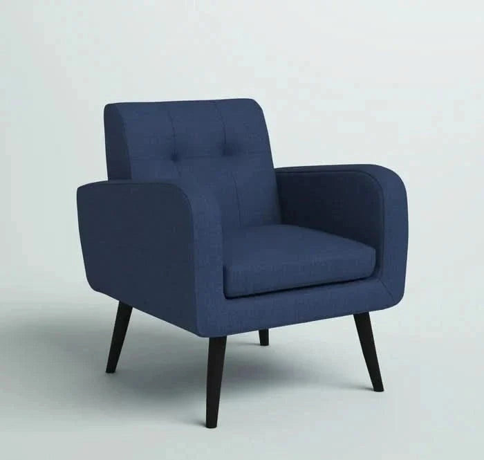 Zolly Modern Upholstered 1 Seater Sofa ArmChair - Craft Decor