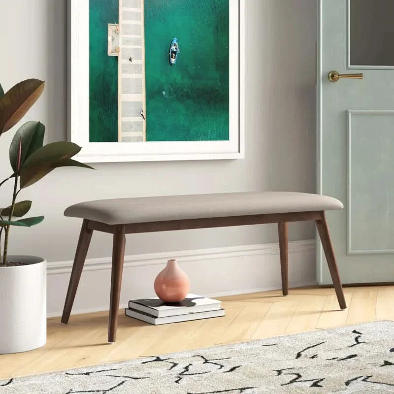 Cavtor Polyester Blend Upholstered Bench - craft decor