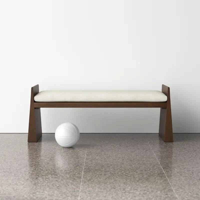 Vaxter Velvet Upholstered Bench - craft decor