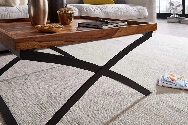 Zurrex Solid Wood Coffee Table - Craft Decor