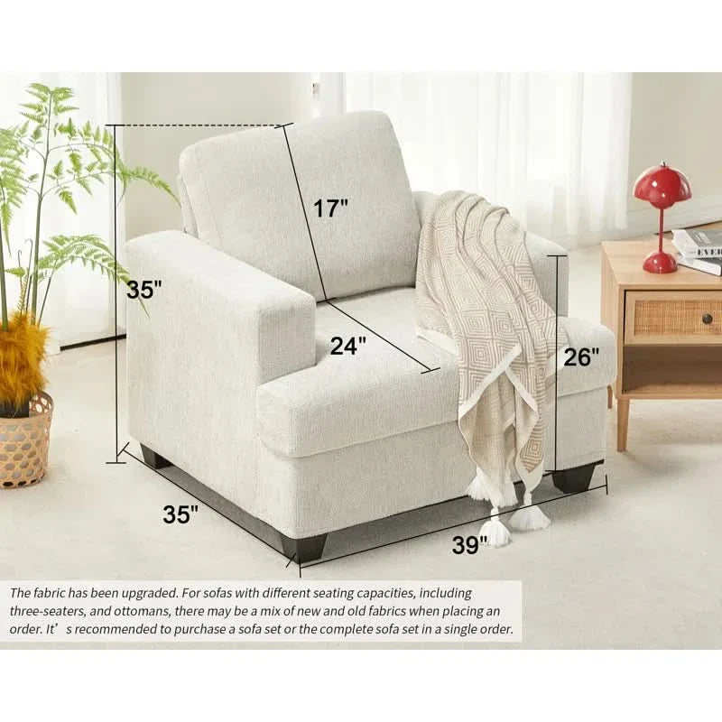 Jennick Upholstered Armchair - Craft Decor