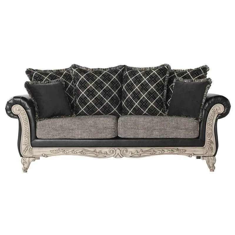 Bernardusa 2 - Piece Living Room Luxury Sofa Set