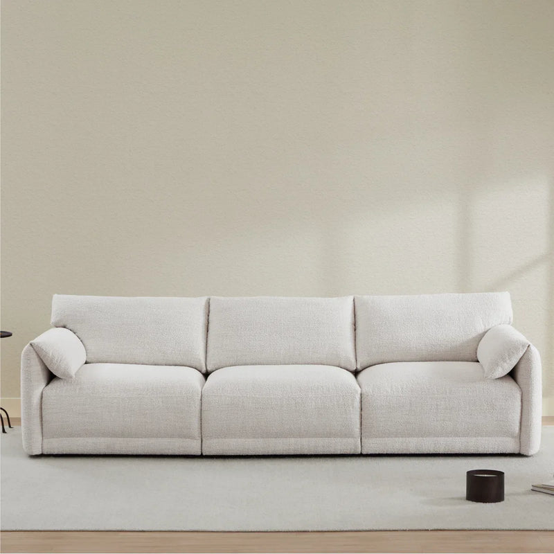 Sinhered Upholstered Sofa With Solid Wood Leg - Craft Decor