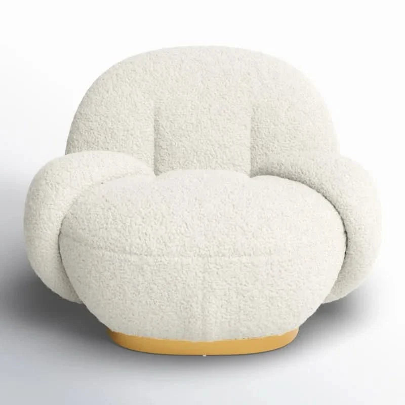 Sherrry Upholstered Swivel Accent Chair - Craft Decor