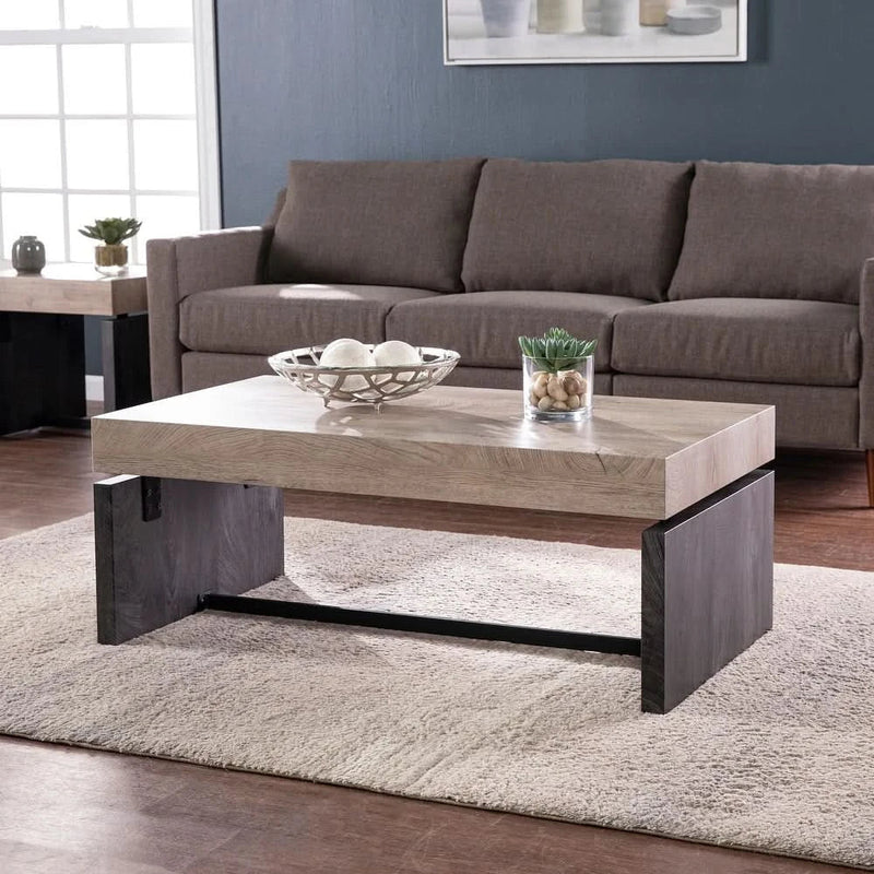 Wiping Duo-Tone Coffee Table - Craft Decor