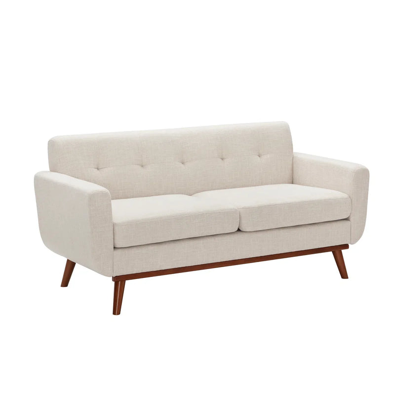 Keskate Square Arm Loveseat - Craft Decor
