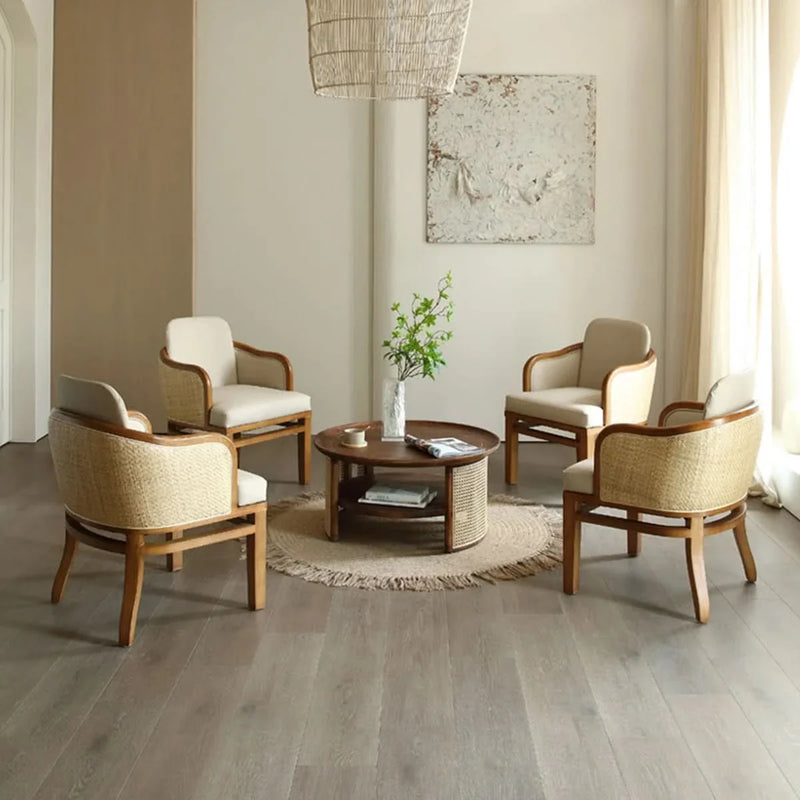 Handwoven Rattan Sofa Set – Durable, Elegant & Long-Lasting Design