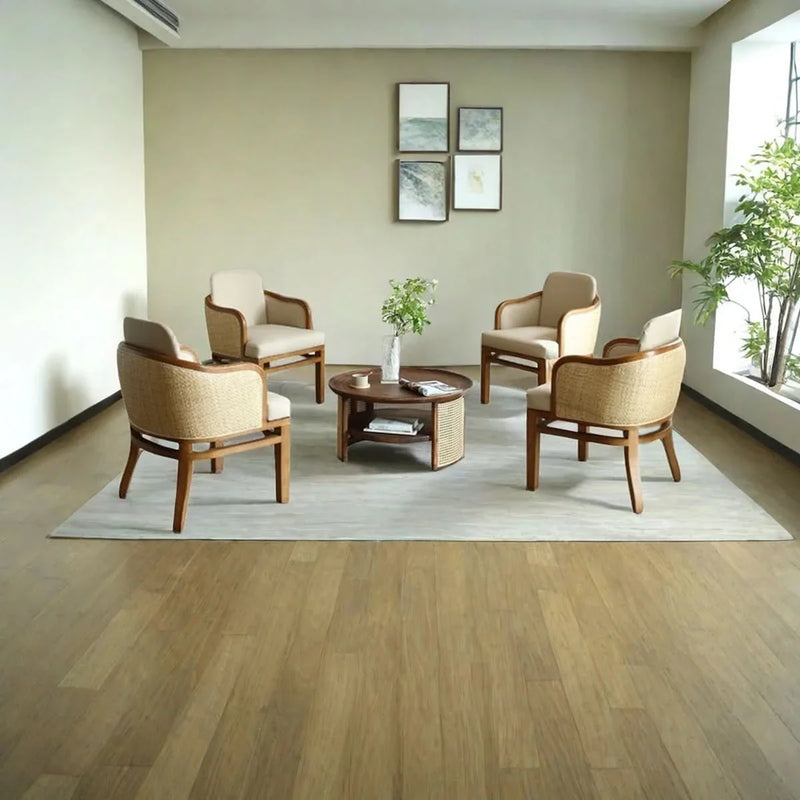 Handwoven Rattan Sofa Set – Durable, Elegant & Long-Lasting Design