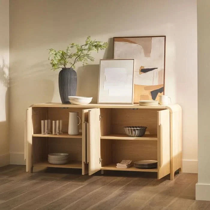 Modern Sideboard with Rounded Edges