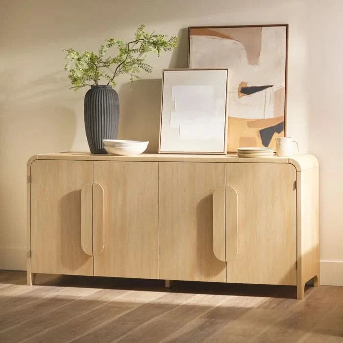 Modern Sideboard with Rounded Edges