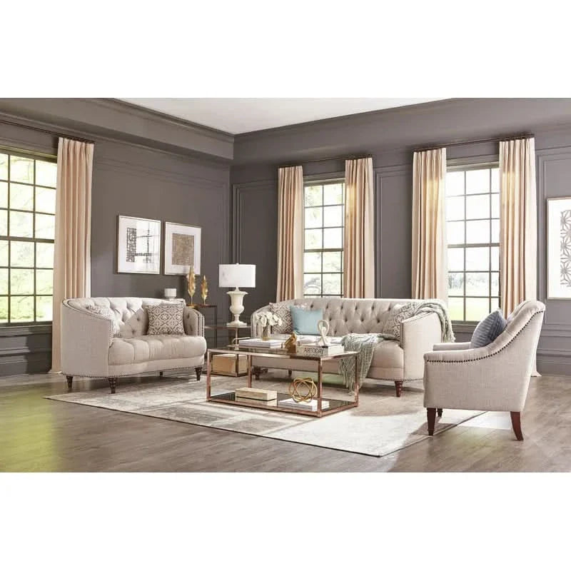Colmeneroz 3 - Piece Living Room Set Luxury Sofa Set