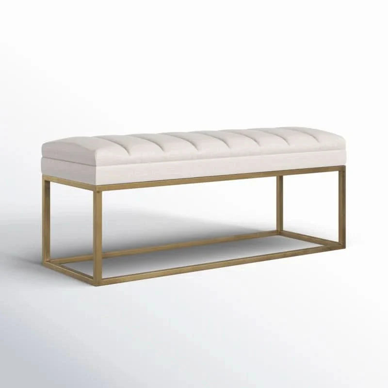 Zalkin Upholstered Bench For Modern Living - craft decor
