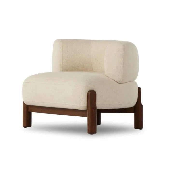 Zaerta 34'' Wide Barrel Chair - Craft Decor
