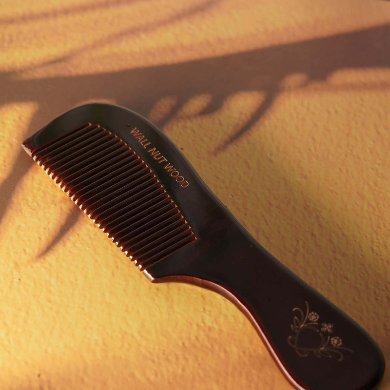 Handcrafted Wood Pocket Comb 1