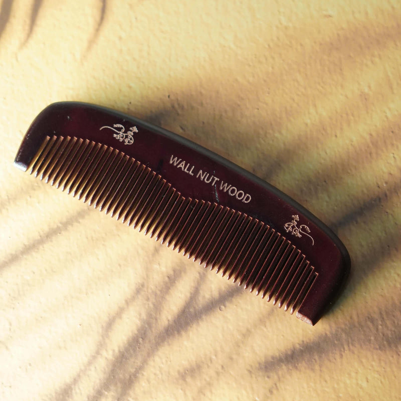 Handcrafted Wood Pocket Comb 2