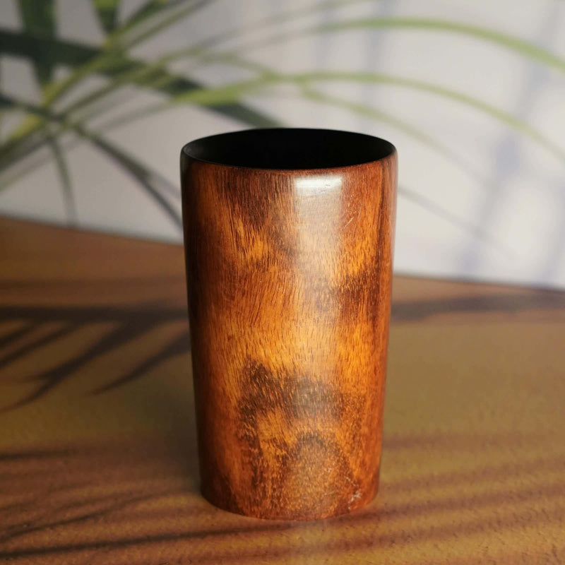 Handcrafted Wooden Glass