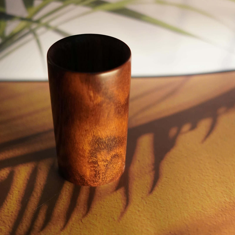 Handcrafted Wooden Glass