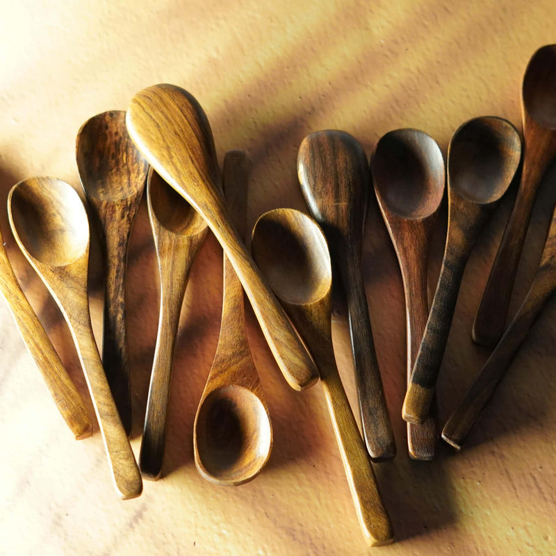 Versatile Wooden Spoons for Everyday Use (set of 12)