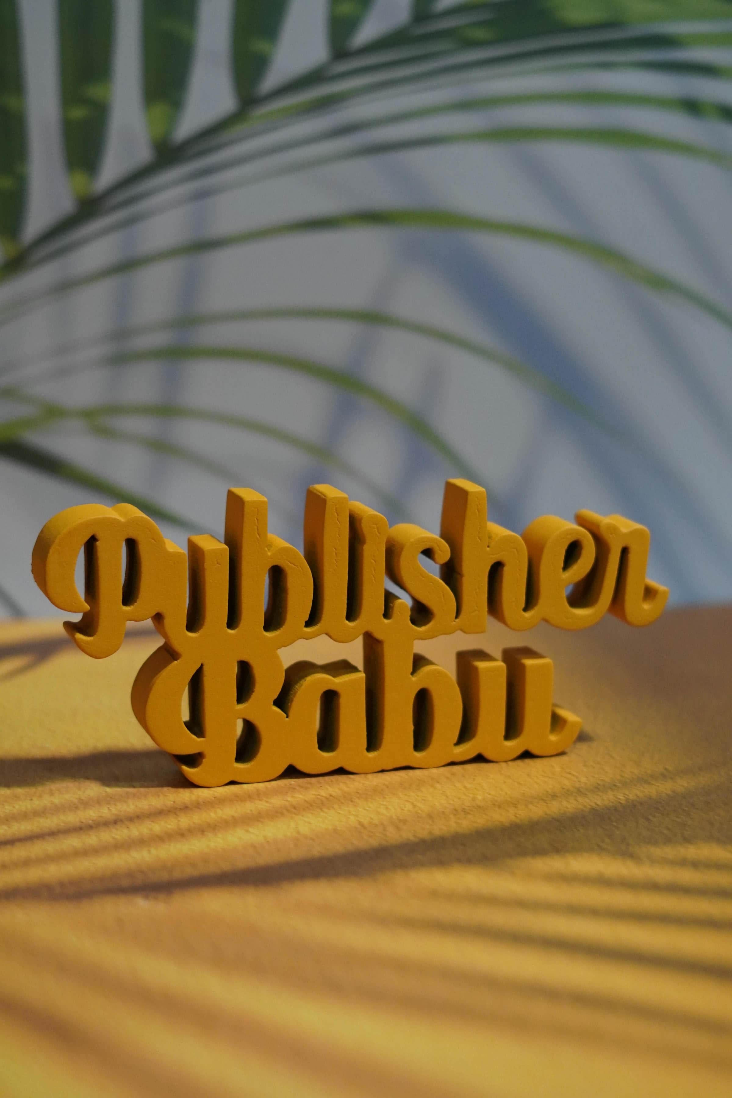 PUBLISHER BABU