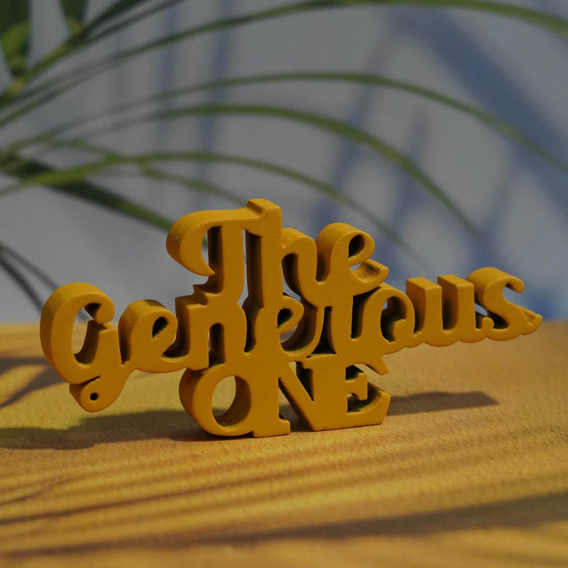 THE GENEROUS ONE
