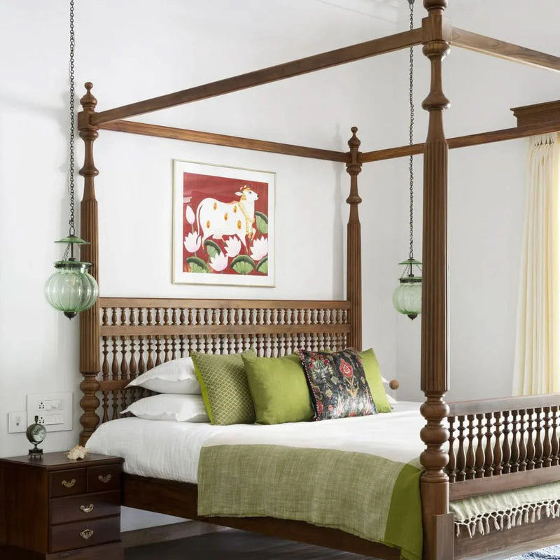 Pilox Modern Poster Bed for Stylish bedroom - Craft Decor