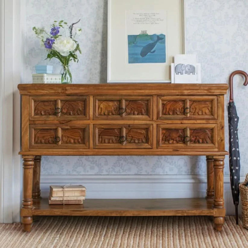 Tonik Console cum Chester - Craft Decor