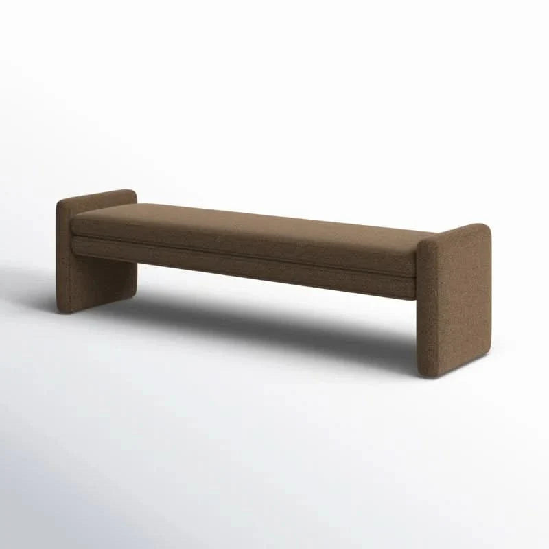 Jakwich Modern Boucle Bench - craft decor