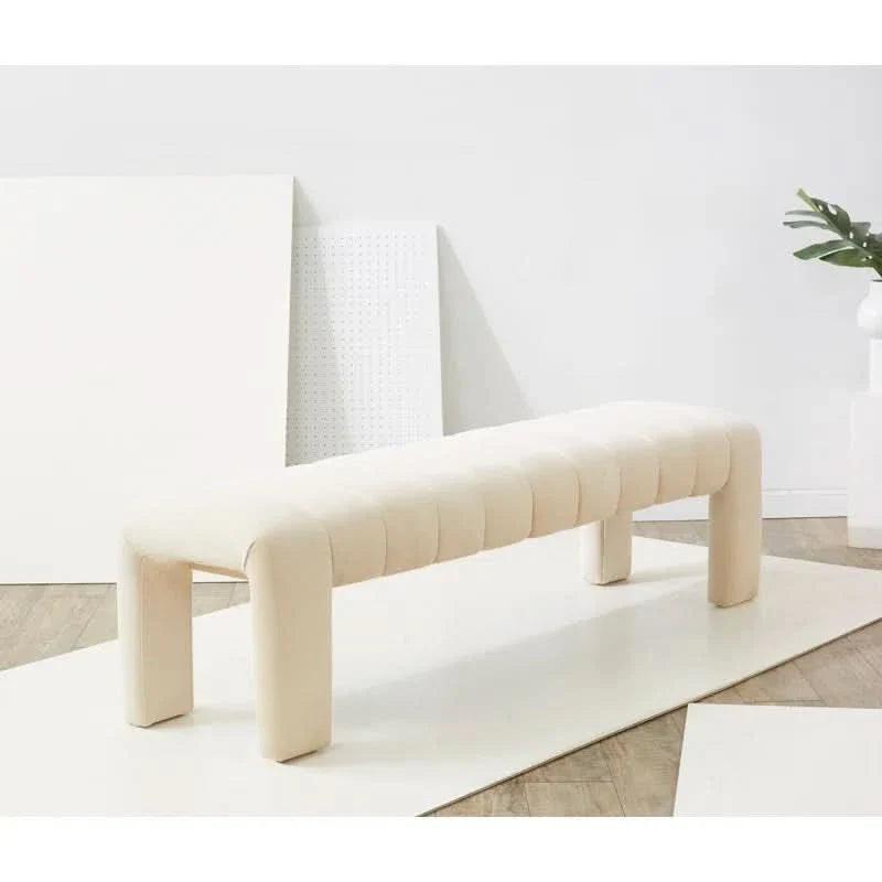 Salinoster Upholstered Bench - craft decor