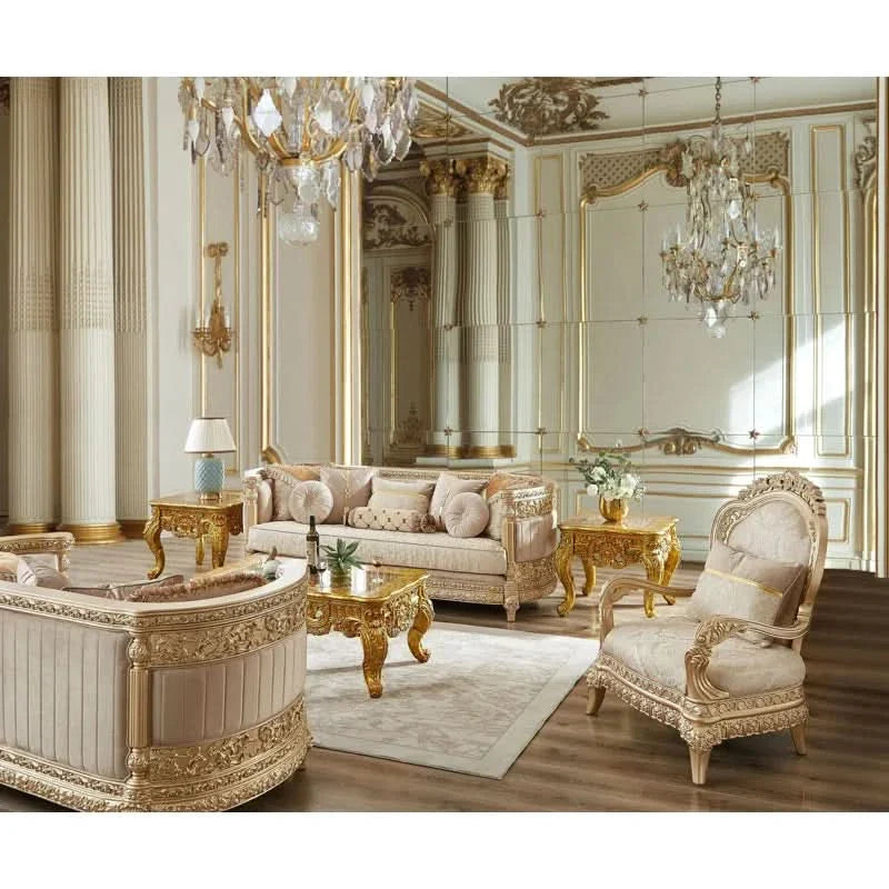 Riaanz 3 Piece Luxury Sofa Set - Craft Decor