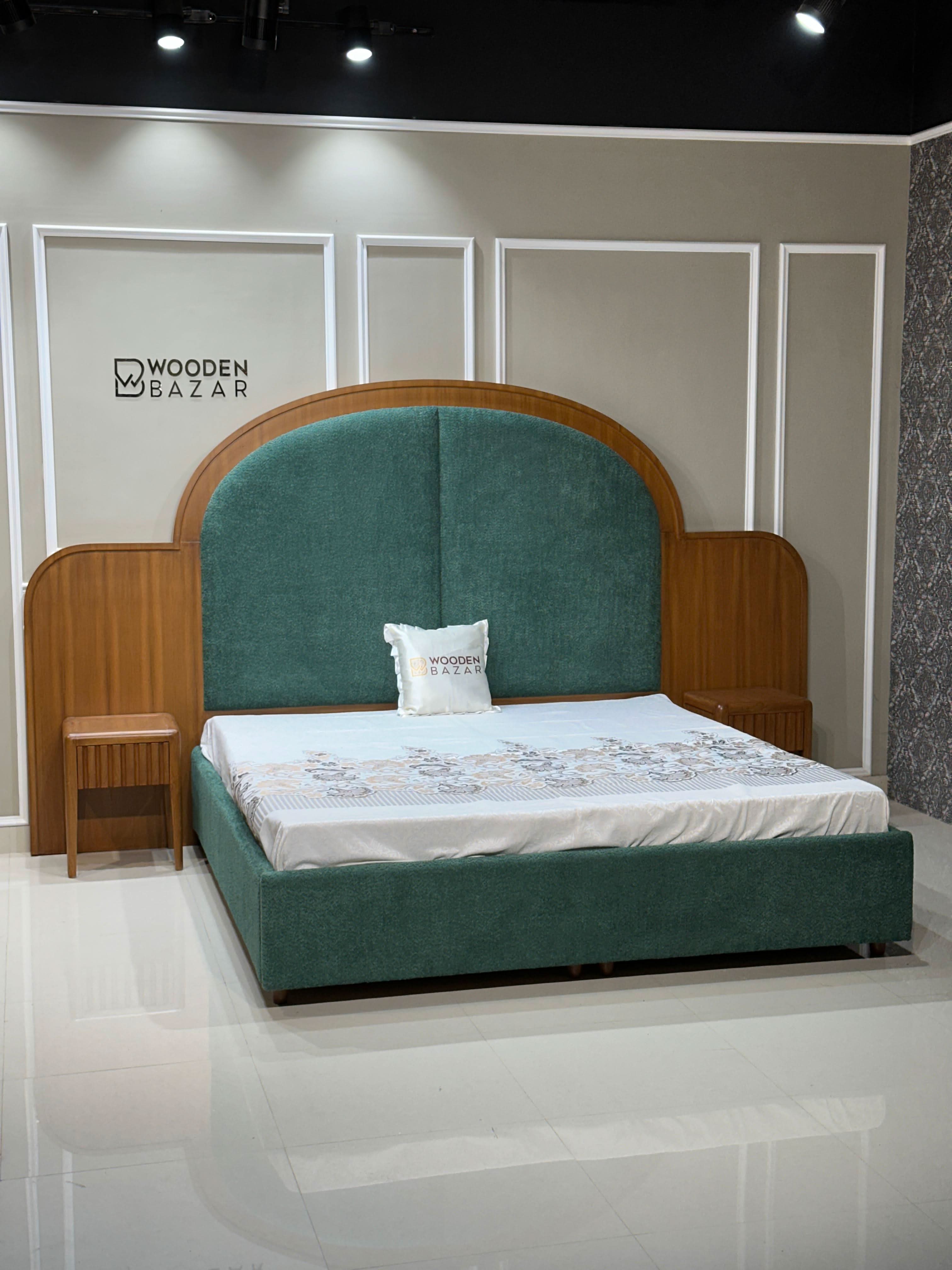 Zentered New Upholstered King Size Bed Modern Furniture - craft decor