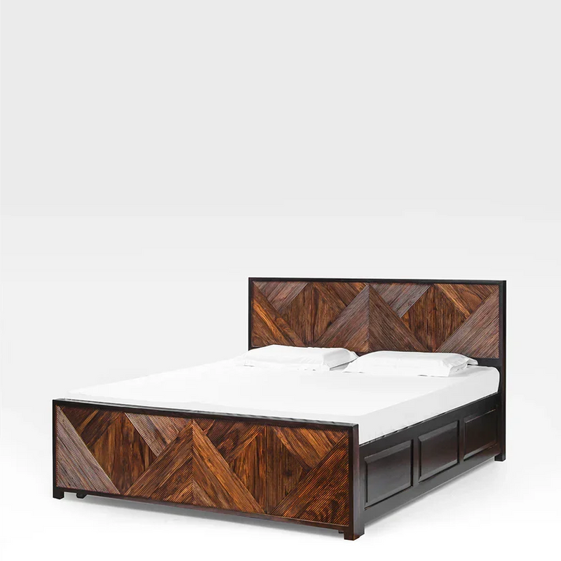 Nevvil Modern Hydraulic Bed - Craft Decor