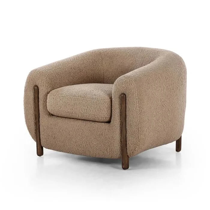 Shantyup New Upholstered Barrel Chair - Craft Decor