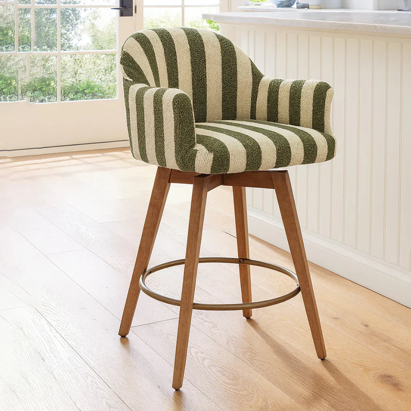 Gaddy Modern Wooden Bar Stools - Craft Decor