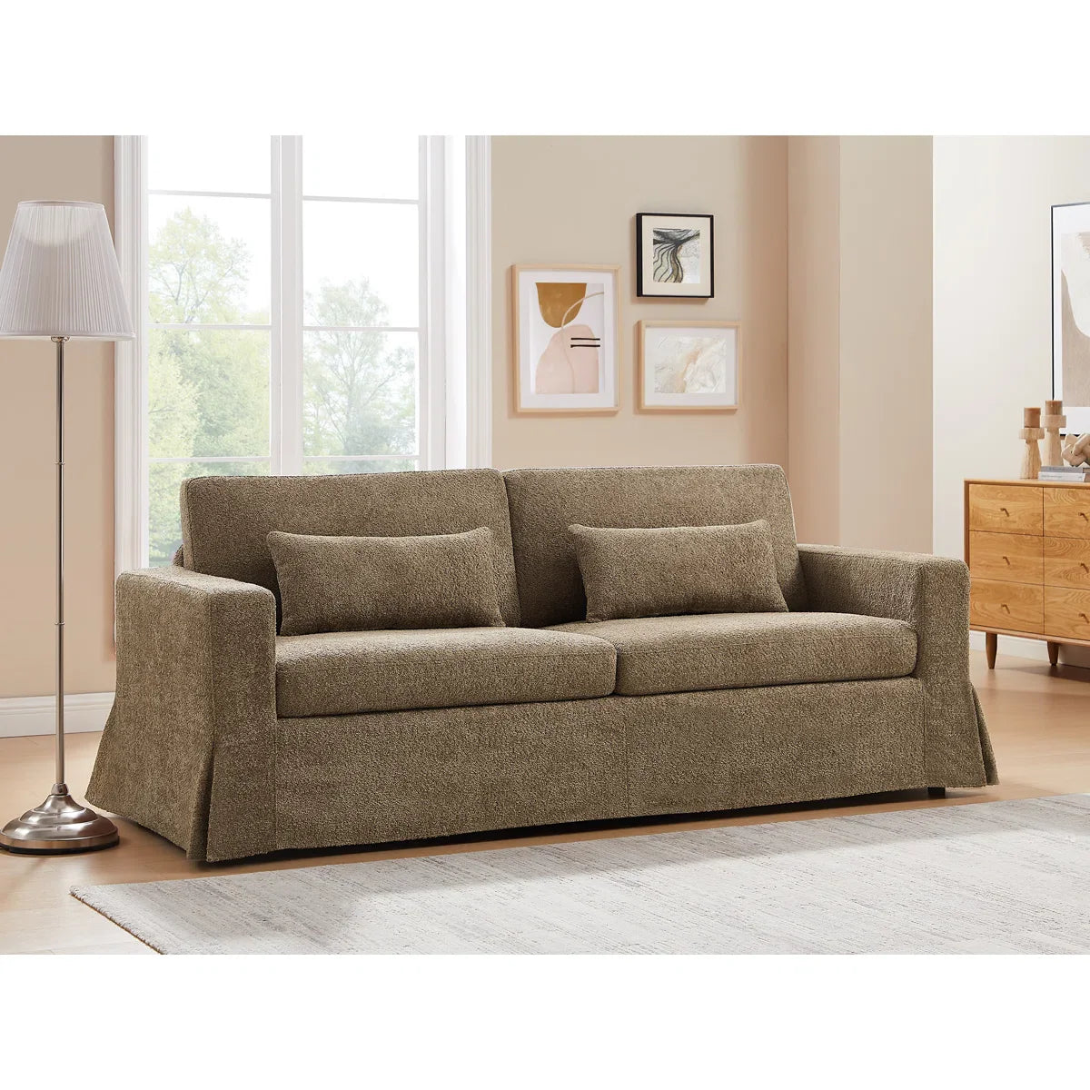 Brenda 3-Seater Sofa With Slipcover - Craft Decor