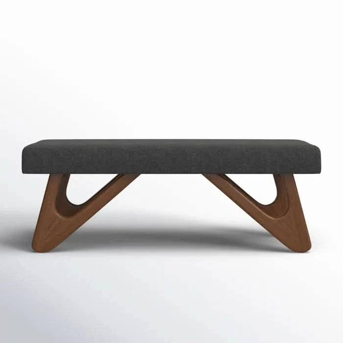 Shamleri Polyester Upholstered Bench - craft decor