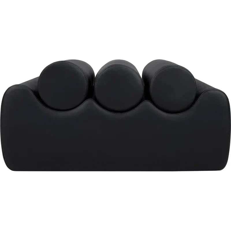 Casty Vegan Leather Bench - craft decor
